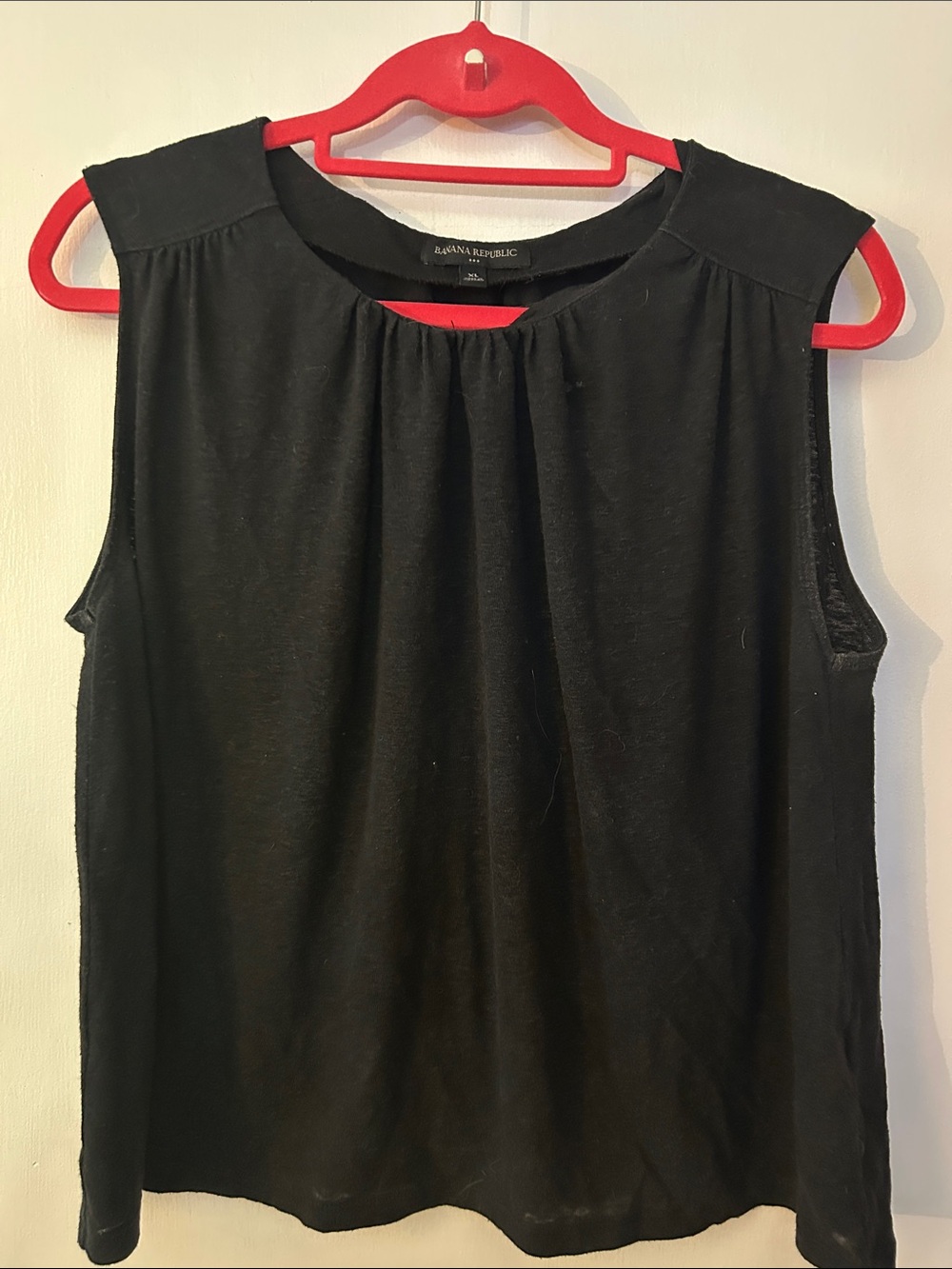 Black Linen shell